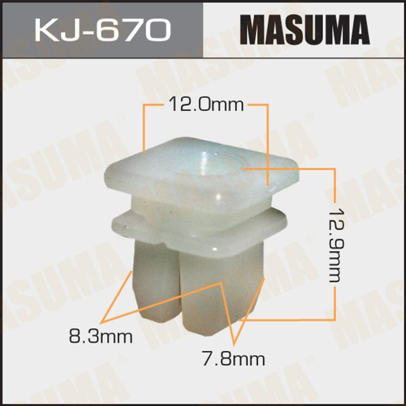 Клипса автомобильная  MASUMA KJ670