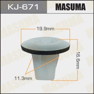 Кліпса автомобільна MASUMA KJ671