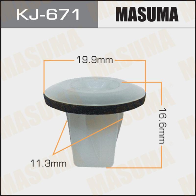 Клипса автомобильная  MASUMA KJ671