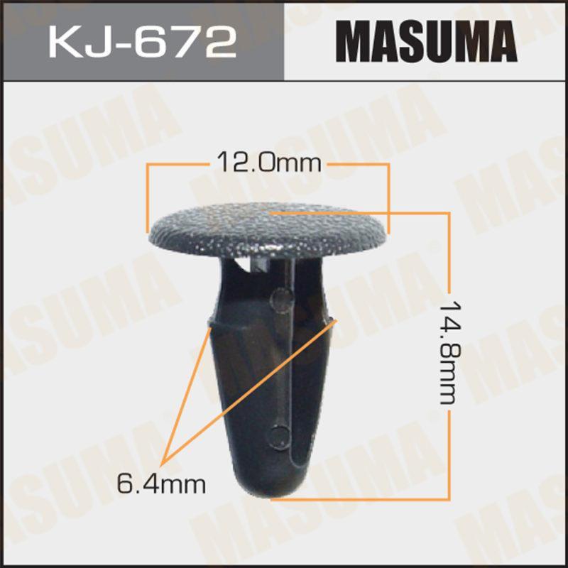 Клипса автомобильная  MASUMA KJ672