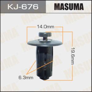 Клипса автомобильная  MASUMA KJ676