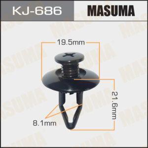 Клипса автомобильная  MASUMA KJ686