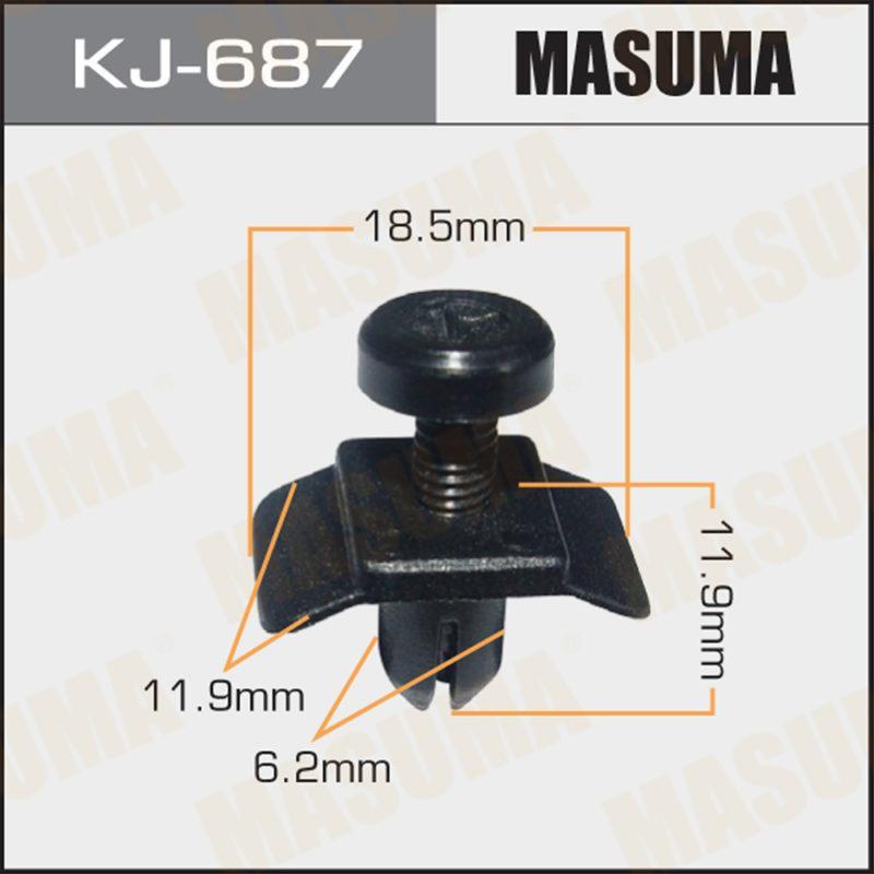 Клипса автомобильная  MASUMA KJ687
