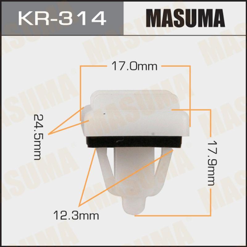 Клипса автомобильная  MASUMA KR314