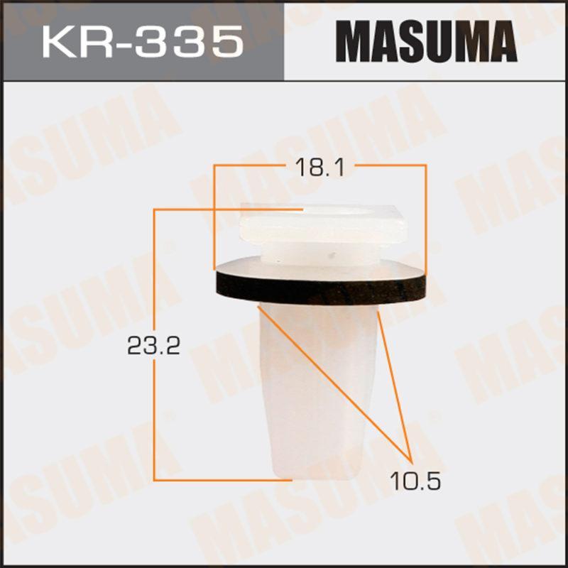 Кліпса автомобільна MASUMA KR335