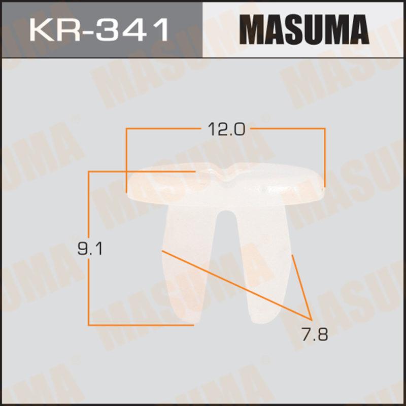 Клипса автомобильная  MASUMA KR341