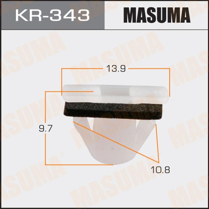 Клипса автомобильная  MASUMA KR343