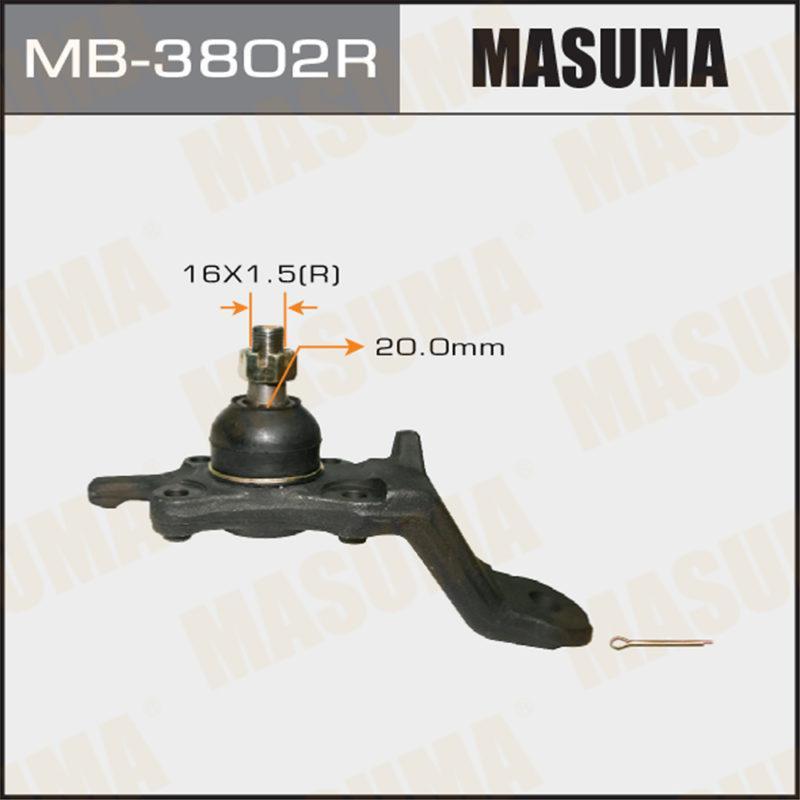 Кульова опора MASUMA MB3802R