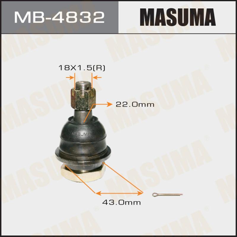 Кульова опора MASUMA MB4832
