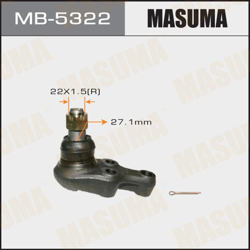 Кульова опора MASUMA MB5322