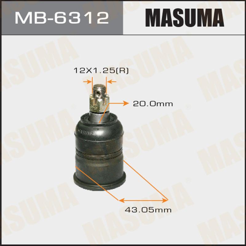 Кульова опора MASUMA MB6312