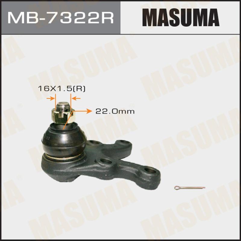 Кульова опора MASUMA MB7322R