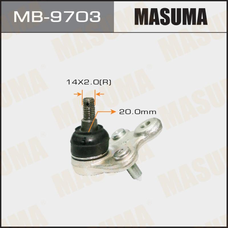 Кульова опора MASUMA MB9703