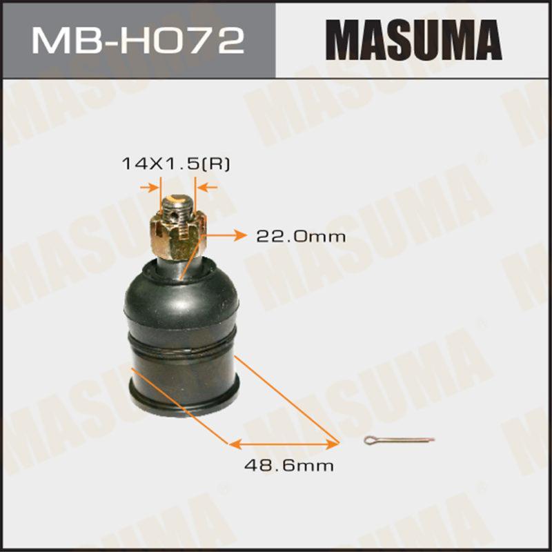 Кульова опора MASUMA MBH072