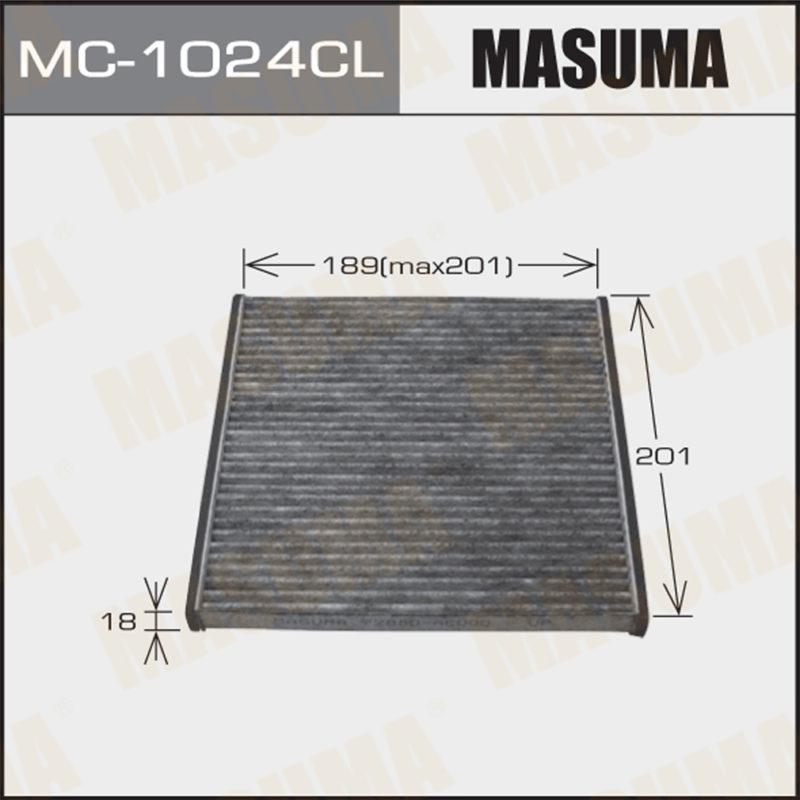 Фільтр салону MASUMA MC1024CL