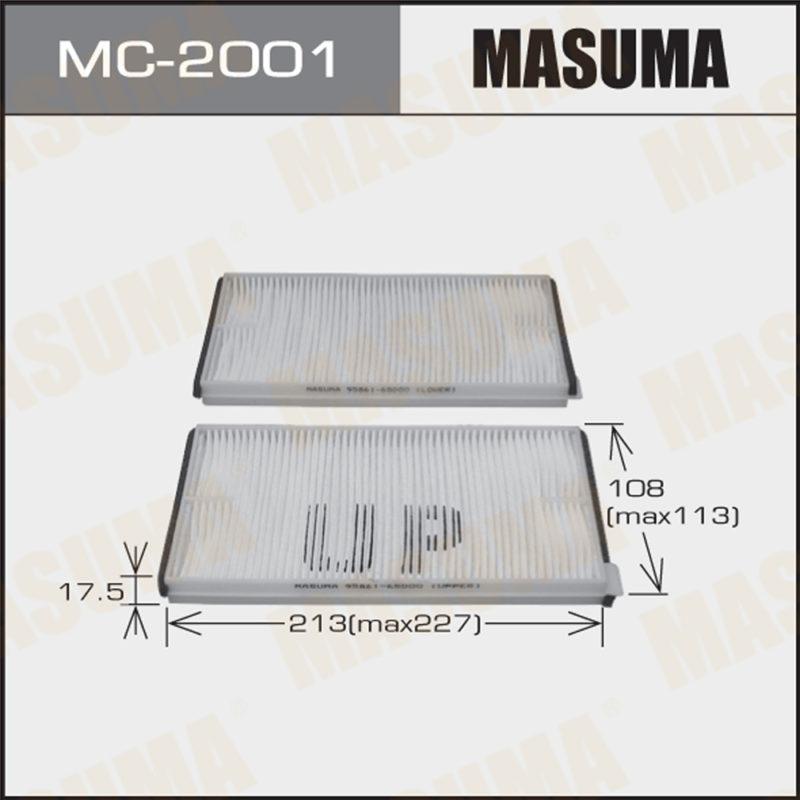 Фильтр салона MASUMA MC2001