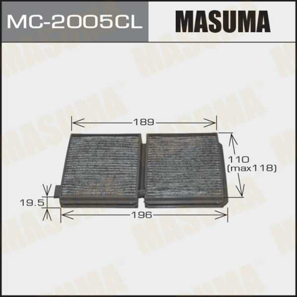 Фільтр салону MASUMA MC2005CL