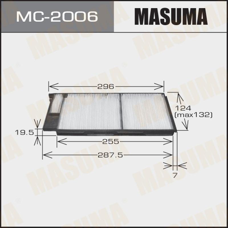 Фільтр салону MASUMA MC2006