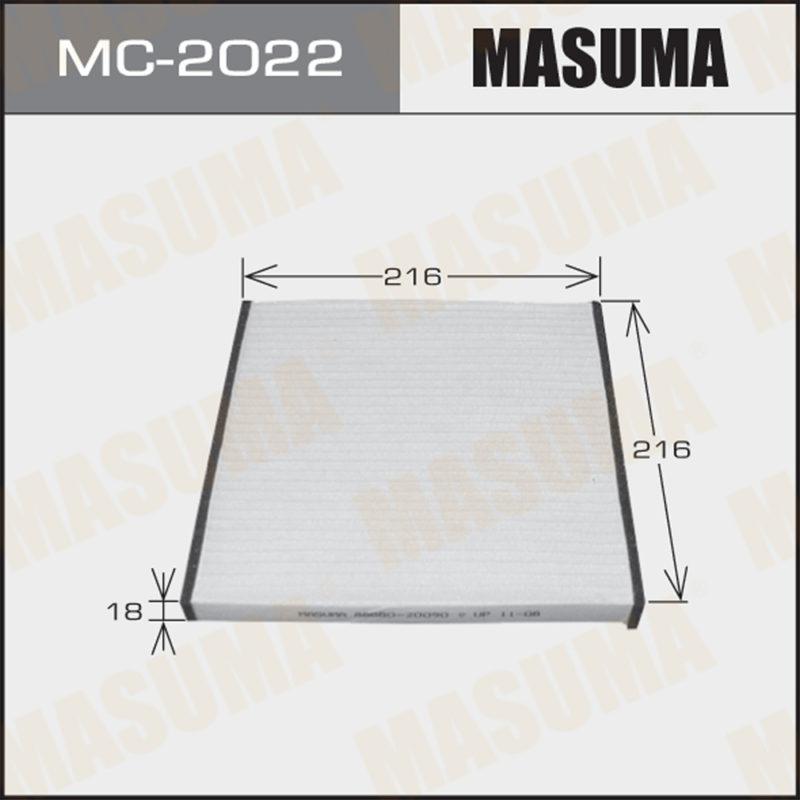 Фільтр салону MASUMA MC2022