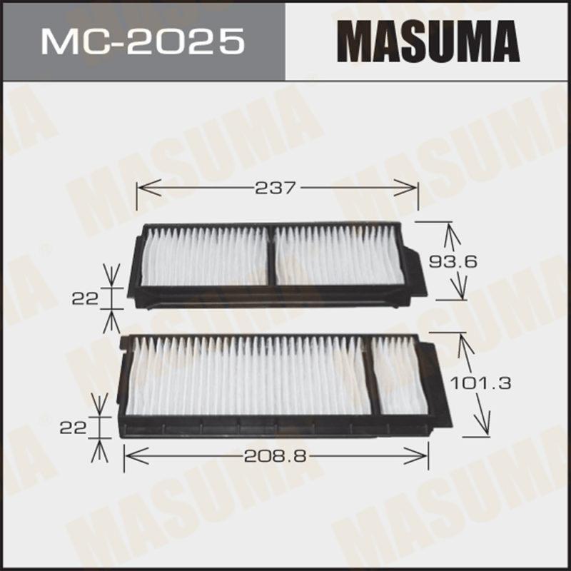 Фільтр салону MASUMA MC2025