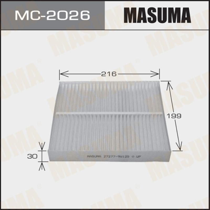 Фільтр салону MASUMA MC2026