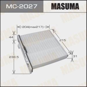 Фільтр салону MASUMA MC2027