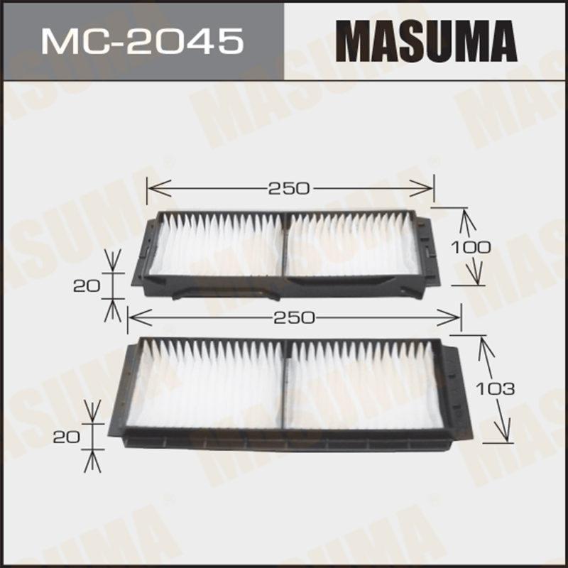 Фільтр салону MASUMA MC2045