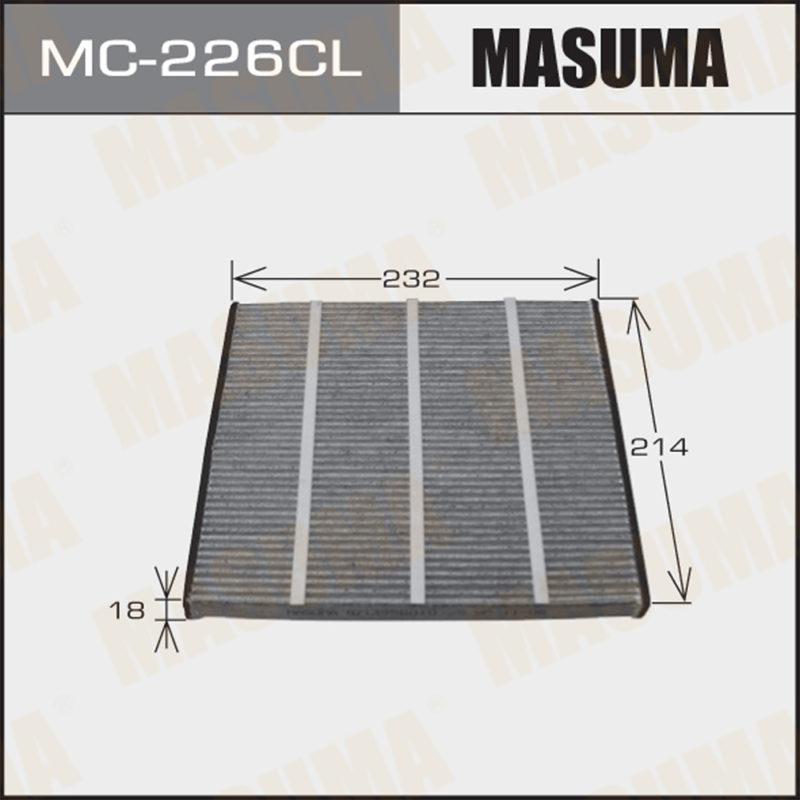 Фільтр салону MASUMA MC226CL