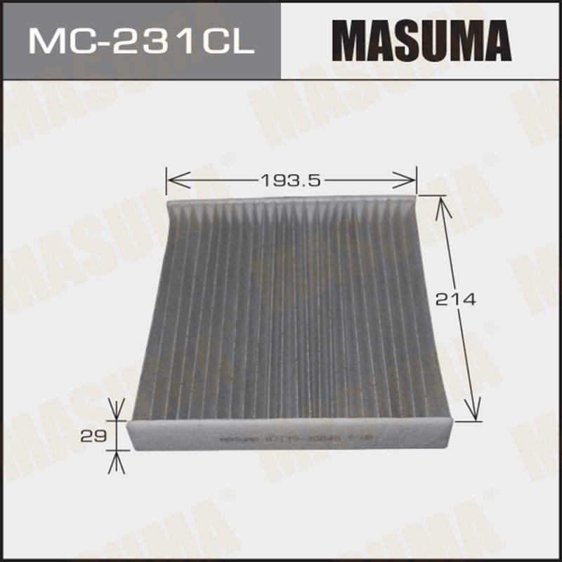Фильтр салона MASUMA MC231CL