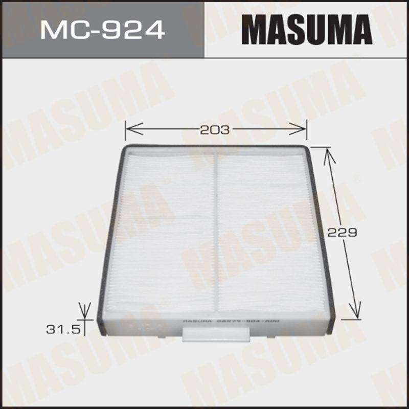 Фильтр салона MASUMA MC924