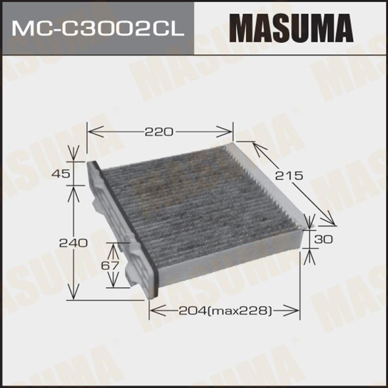 Фільтр салону MASUMA MCC3002CL