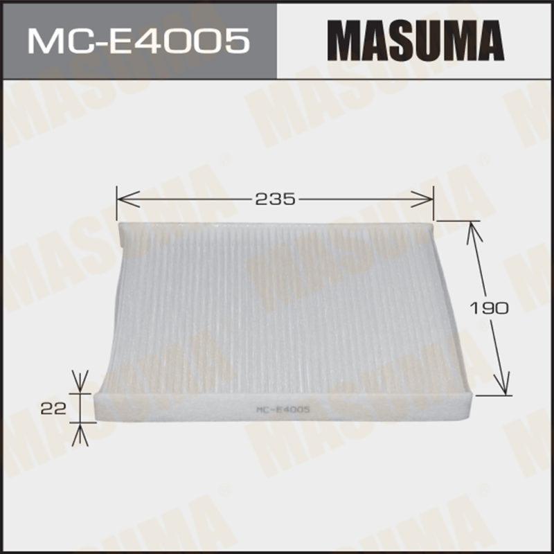 Фільтр салону MASUMA MCE4005