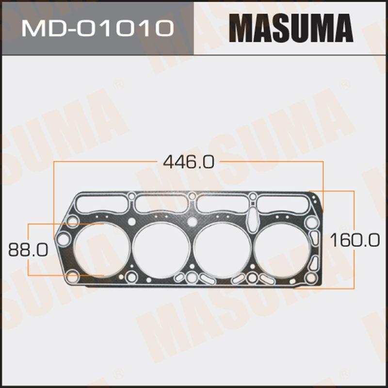 Прокладка Головки блоку MASUMA MD01010