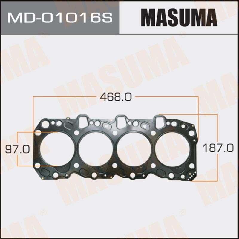 Прокладка Головки блока MASUMA MD01016S
