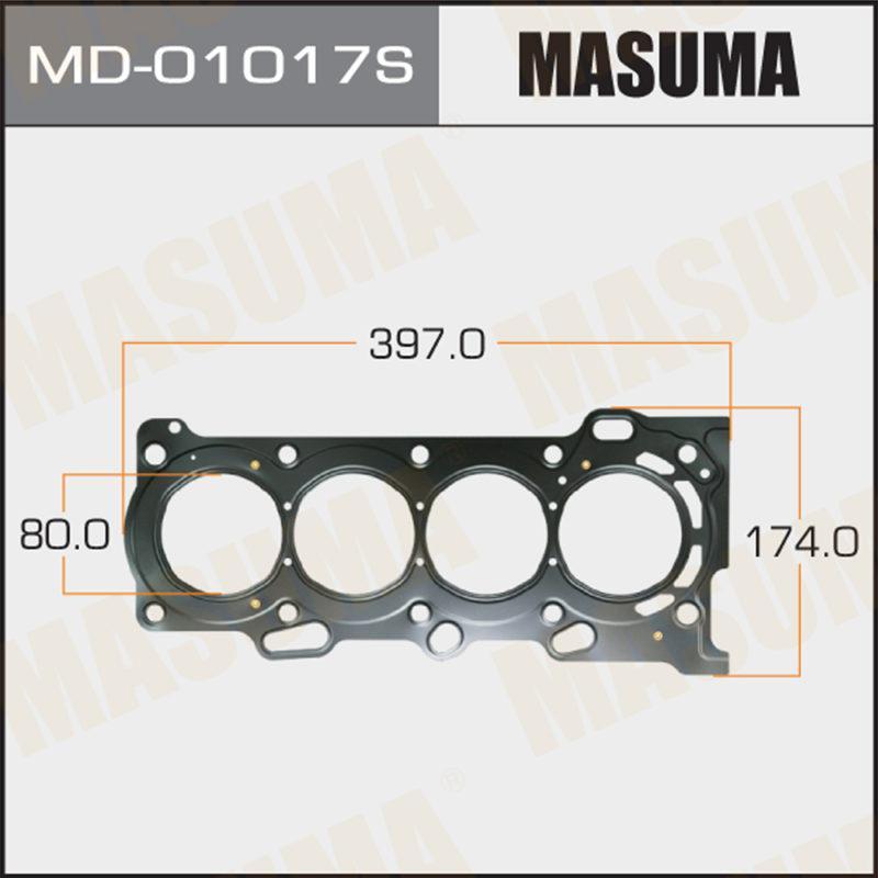 Прокладка Головки блоку MASUMA MD01017S