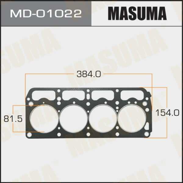 Прокладка Головки блоку MASUMA MD01022