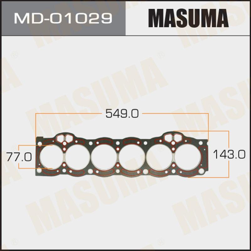 Прокладка Головки блоку MASUMA MD01029