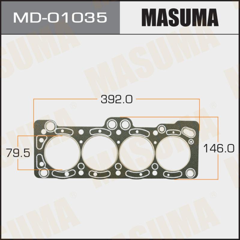Прокладка Головки блоку MASUMA MD01035