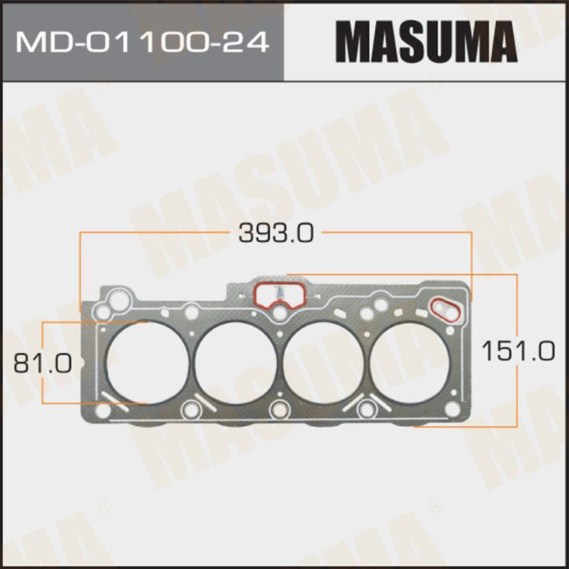 Прокладка Головки блоку MASUMA MD0110024