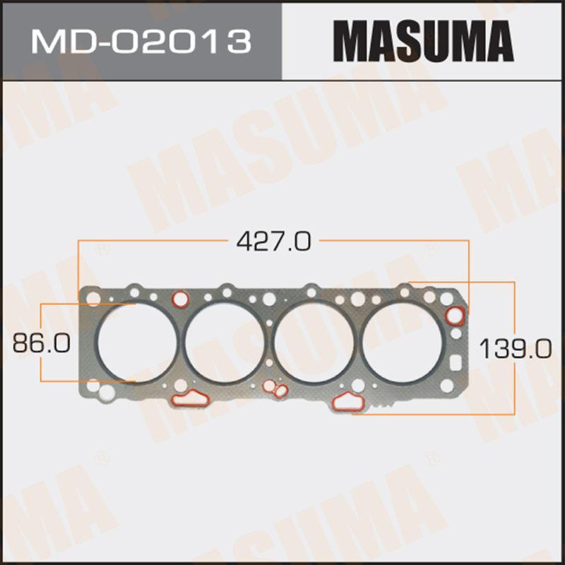 Прокладка Головки блоку MASUMA MD02013