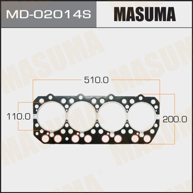 Прокладка Головки блока MASUMA MD02014S