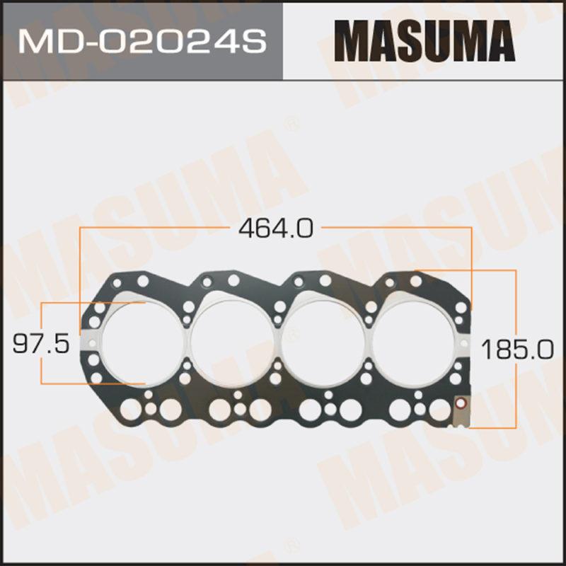 Прокладка Головки блоку MASUMA MD02024S