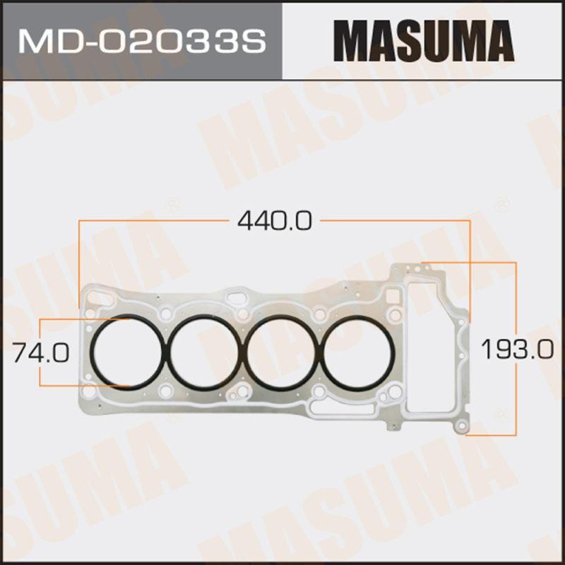 Прокладка Головки блоку MASUMA MD02033S