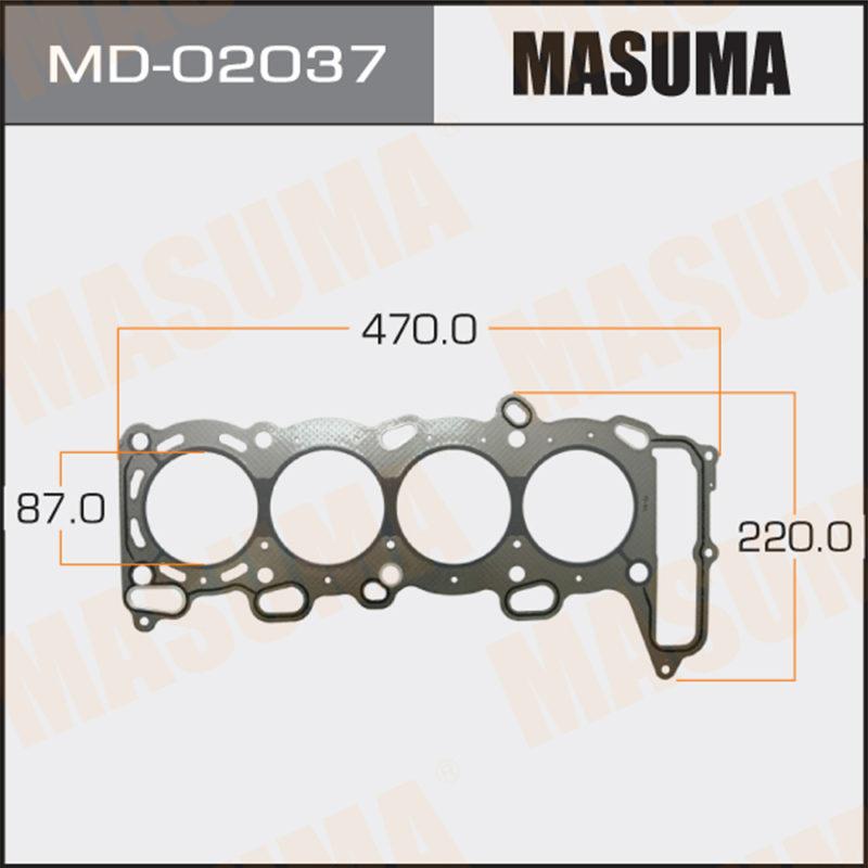 Прокладка Головки блоку MASUMA MD02037