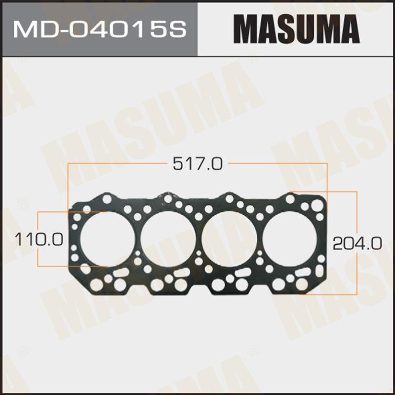Прокладка Головки блока MASUMA MD04015S