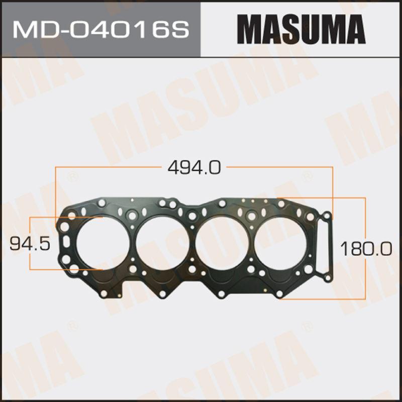 Прокладка Головки блока MASUMA MD04016S
