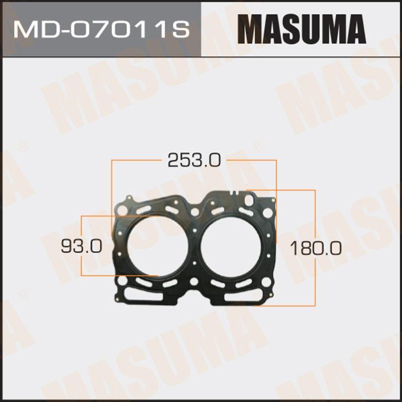 Прокладка Головки блоку MASUMA MD07011S