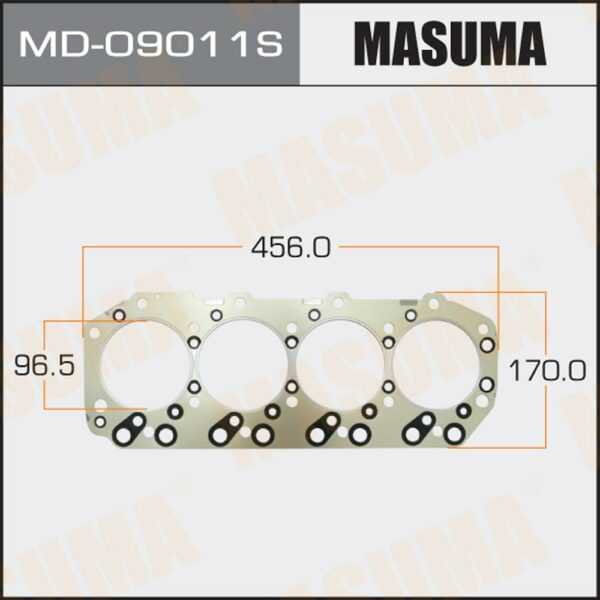 Прокладка Головки блоку MASUMA MD09011S