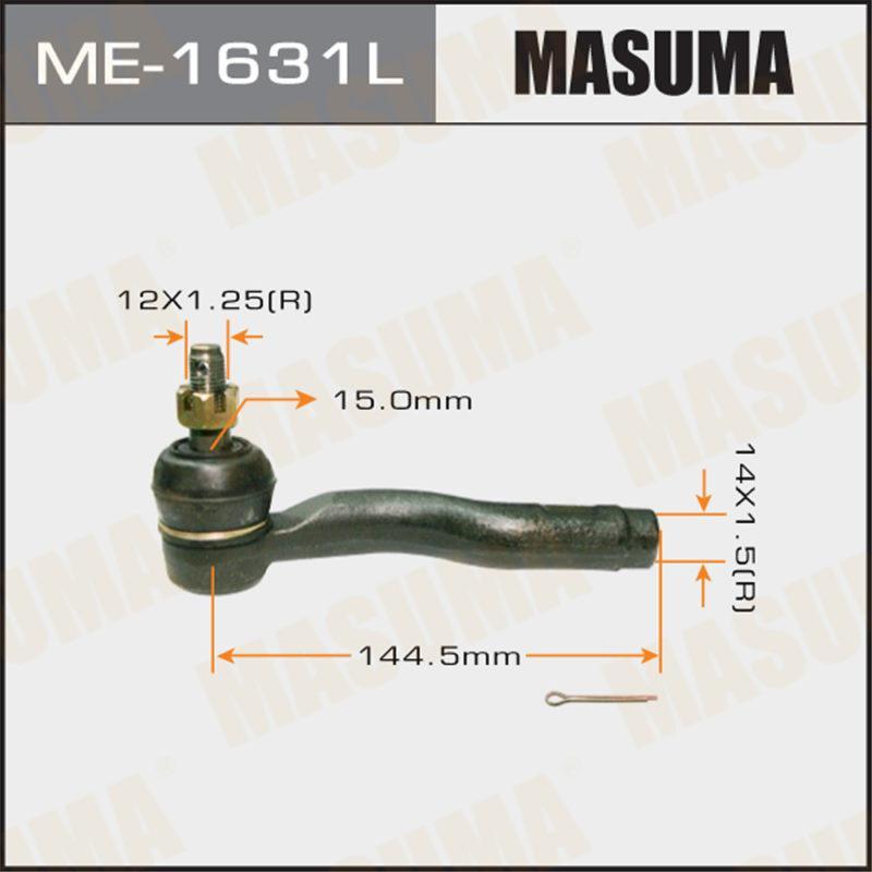 Наконечник кермової тяги MASUMA ME1631L
