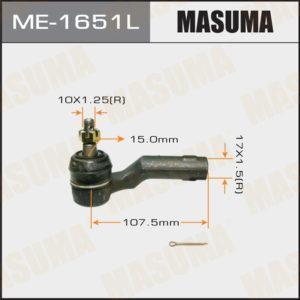 Наконечник кермової тяги MASUMA ME1651L